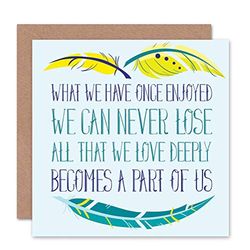Wee Blue Coo CARD GREETING ROMANCE VALENTINE BECOME PART OF US