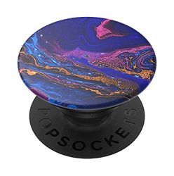 PopSockets PopGrip - Supporto e Impugnatura per Telefoni Cellulari e Tablet con Un Top Intercambiabile - Galactic Magma