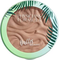 Physicians Formula, Murumuru Butter Bronzer, Terra Abbronzante Viso ad Effetto Illuminante, Formula a Base di Burro di Murumuru per un Finish Radiante, Specchio e Applicatore Inclusi, Shade Bronzer