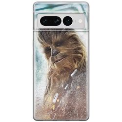ERT GROUP mobiltelefonfodral för Google PIXEL 7 PRO originalt och officiellt licensierat Star Wars mönster Chewbacca 001 optimalt anpassad till formen på mobiltelefonen, fodral tillverkad av TPU-plast