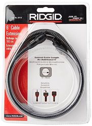 RIDGID 37113 Micro Extension Cable, 6-foot RIDGID SeeSnake Universal Cable Extension ,Red/White/Black
