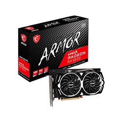 MSI Radeon RX 6600 Armor 8G V1 (8GB GDDR6/PCI Express 4.0/2491MHz/14000MHz)