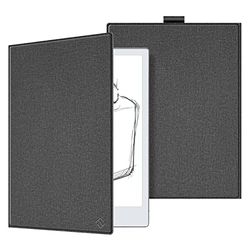 Fintie Slim Case for Remarkable 2 Digital Paper Tablet 10.3 inch (2020 Released) - Premium PU Leather Lightweight Book Folio Cover with Pen Holder, Not Fit Remarkable 1, Gray