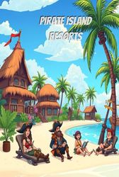 Pirate Island Resorts: A Swashbuckling Drawing Adventure for Creative Kids