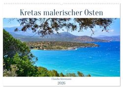 Kretas malerischer Osten (Wandkalender 2026 DIN A2 quer), CALVENDO Monatskalender: Zauberhafte Orte, Strände und Berge prägen das Bild