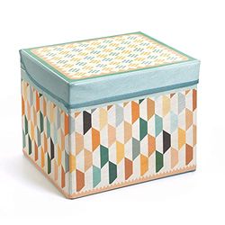LBR- Boîte à Jouets avec siège Orient No aplica Coffre et Rangement, 54484, Multicolore
