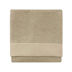 furn. Textured Hand Towel, Cotton, Warm Natural