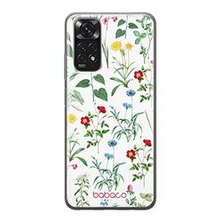 ERT GROUP mobiltelefonfodral för Xiaomi REDMI NOTE 11S 4G / REDMI NOTE 11 4G originalt och officiellt licensierat Babaco mönster Flowers 042, fodral tillverkad av TPU-plast