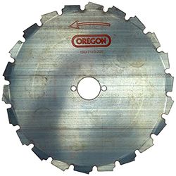 Oregon Brushcutter Saw Blade 200mm,25.4mm Centre Hole for Cutting Thick Woody Vegetation including Stems and Thickets, Professional and Heavy Duty, EIA Type for 30cc+ Trimmers and Larger Clearing Saws