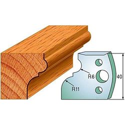 CMT ORANGE TOOLS 691.111 - PAR DE CONTRACUCHILLAS 40x4mm
