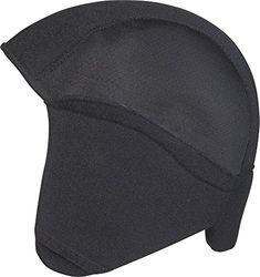 ABUS Kit de inverno Smiley para capacetes de bicicleta infantis - gorro com orelhas para capacete infantil Smiley - protege contra o frio e o vento - preto, tamanho S