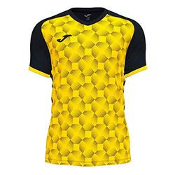 Joma T-Shirt Manches Courtes Supernova III Noir Jaune, 102263.109.XS