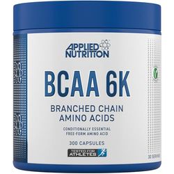 Applied Nutrition BCAA 6000mg Capsules - Branched Chain Amino Acids BCAA 6K, Leucine, Isoleucine & Valine, for Endurance, Performance & Recovery, Vegan (300 Tablets - 30 Servings)