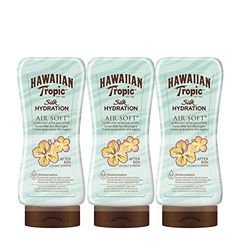 HAWAIIAN Tropic - After Sun Silk Hydration - Skyddande Lotion, Ultra-Lätt, Coconut & Papaya - 3-pack