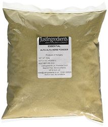 JustIngredients Essentials Alfalfa Herb Powder 500 g (Pack of 2)