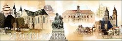 PRO-Art g5134e - Decorazione da Parete, Tecnica glicée, 'Magdeburg' 150 x 48 cm, Multicolore, 90 x 30 cm