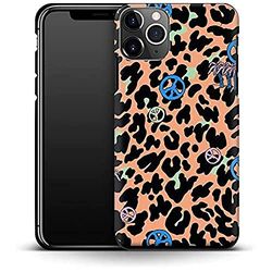 Premium mobiltelefonfodral leopard Peace Palms Apple iPhone 11 Pro