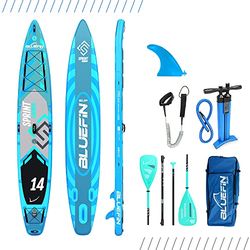 Bluefin SUP 14 Sprint Carbon Stand Up Paddle Board Kit – Advanced Touring SUP