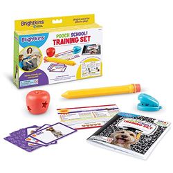 Brightkins Pooch School! Juego de Entrenamiento para Perros y soluciones de Comportamiento, Juguete para Perros, Juguete para Mascotas, clickers, Entrenamiento y Comportamiento para Perros