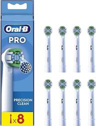 Oral-B Pro Precision Clean - Testine per spazzolino da denti, confezione da 8 pezzi