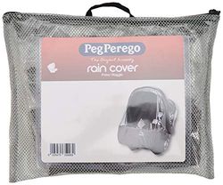 Peg-Pérego Rain Cover - Plástico de lluvia para silla de coche, grupo 0, color transparente