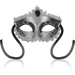 OHMAMA MASKS Antifaz Black Diamond - Gris