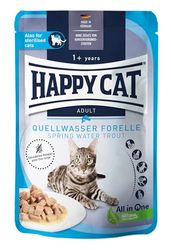 Happy Cat Culinary Meat in Sauce bronwater Forel Pouch 85 g