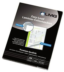 LMG lmge di plastificazione A4 – 125 fogli Easy entry A4, 216 X 303 mm, 2 X 125 Mic, 100 pezzi
