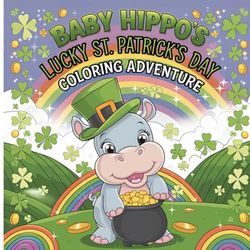BABY HIPPO’S LUCKY ST.PATRICK’S DAY COLORING ADVENTURE: Explore a Magical St. Patrick’s World with Baby Hippo.