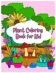 Plant Coloring Book for kid