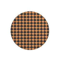 Questo Casa, Tapis de Souris Rond imprimé numérique avec Fond antidérapant pour Bureau et Maison Diamètre 22 cm