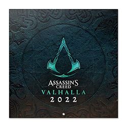 Official Assassins Creed 2022 Wall Calendar, 2022 Calendar, 12" x 12" Square Wall Calendar 2022 (Free Poster Included), Family Calendar 2022, Vikings Calendar 2022 - Secret Santa Gift