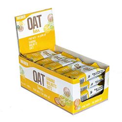 Weider OAT BAR (20x 60g). Banana, Walnuts & Oats. Real Nuts. No Palm Oil. High Source of Energy