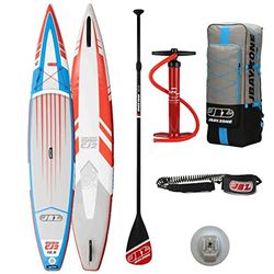 JBAY.ZONE RUSH CJ2 12'6 inch 380 x 71 x 15 cm Racing SUP Board compleet met accessoires