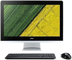 Acer DQ.B82EF.001 Unité Centrale avec écran 21,5" Noir (Intel Core i3, 4 Go de RAM, 1 to, HD Graphics 630, Windows 10) Clavier Français AZERTY