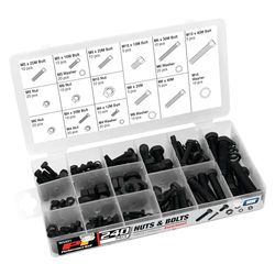 Performance Tool W5331 Assortiment de 240 écrous et boulons métriques avec étui