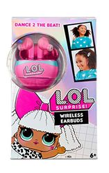 L.O.L. Surprise! LOL Surprise Auriculares in-Ear sin Cable para niños con Sonido estéreo 3D y micrófono Integrado [Exclusivo de Amazon]