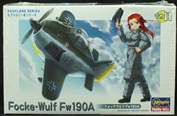 Hasegawa Model Kit "Ei Vliegtuig Fockewulf FW190A"