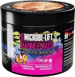 MICROBE-LIFT® - Marine Flakes | vlokkenvoer | visvoer voor vissen in elk zeewateraquarium | koudgeperste voer, bevordert kleurpracht, gezondheid en groei van vissen | Inhoud: 500ml