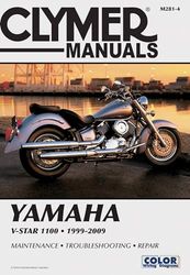 Clymer Yamaha V-Star 1100 1999-2009