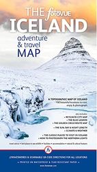 The fotoVUE Iceland Adventure & Travel Map