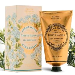Panier des Sens Crema mani secche e screpolate con burro di karitè - Profumo di Finocchio Marino - Crema mani profumata e idratante - Prodotto in Francia 96% naturale - 75 ml crema mani uomo e donna