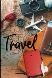 Travel Journal (Diary Notebook). Perfect Holiday/ Vacation Diary, Travel Journal. 120 lined pages for recording your travel memories.