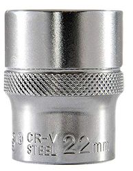 Rooks 1.2622 - Llave de vaso 1/2" hexagonal 22 mm Rooks 0