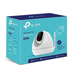 TP-Link HD Pan/Tilt Wi-Fi Security Camera, Night Vision, Motion and Sound Detection, 2-Way Audio, SD Card Storage, Free App Control (NC450)