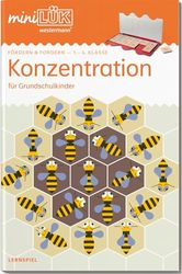 miniLÜK. Fördern & Fordern: Konzentration. 1./2./3./4. Klasse: 1./2./3./4. Klasse - Fördern & Fordern Konzentration