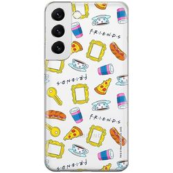 ERT GROUP Funda para teléfono móvil Samsung S22 Original y con Licencia Oficial de Friends con diseño 026 Perfectamente Adaptada a la Forma del teléfono móvil, parcialmente Transparente