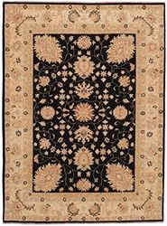 Rugs of London Rug, Black, Medium