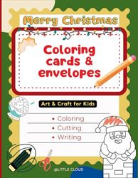 50 Coloring Cards & Envelops: Christmas - Special Gift for Kids and Adults. Create your own Handmade Christmas Cards: 50 creative Christmas greeting cards