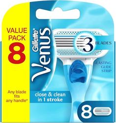 Gillette Venus Smooth - Recambio de hoja para mujer, 8